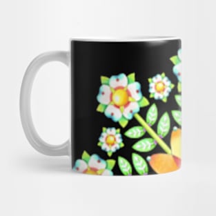 Folkloric Flower crown Mug